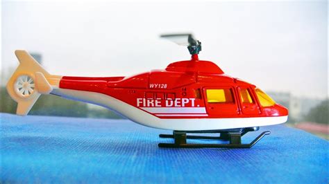 openning  red toy helicopter  children mister toys youtube