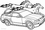 Mustang Pages Coloring Car Getcolorings Color sketch template