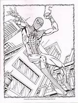 Spiderman Coloring Spider Man Pages Amazing Homecoming Drawing Color Print Printable Simple Getdrawings Special Getcolorings Kids Colorings sketch template