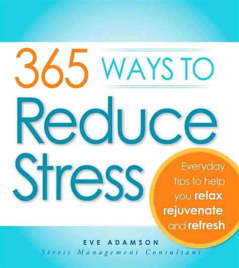 ways  reduce stress   eve adamson official publisher page simon schuster