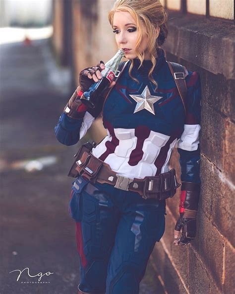 instagram captain america cosplay girl captain avengers girl