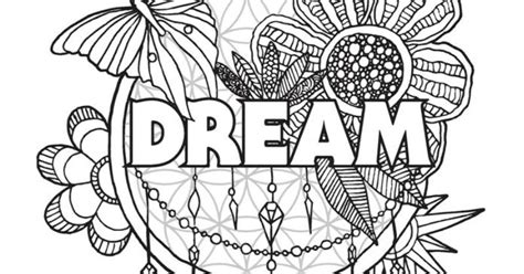 printable adult coloring pages  love hope peace dreams happiness