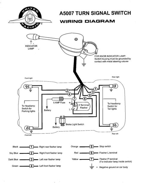 wire  turn signal flasher  prong wiring diagram image