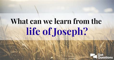 Who Was Joseph In The Old Testament