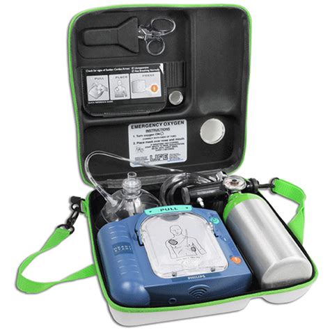 life startsystem portable emergency oxygen tank  wall mount case
