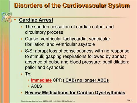 Ppt Chapter 48 Care Of The Patient With A Cardiovascular Or A