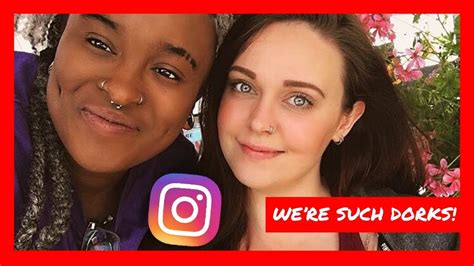 cute lesbian couple best instagram story compilation 2017 youtube
