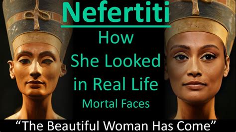 Nefertiti How She Looked In Real Life Recreating Her Busts Mortal