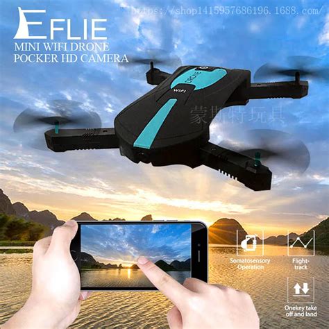 pocket selfie drone jy elfie foldable mini selfie drones rc quadcopter wifi fpv p hd