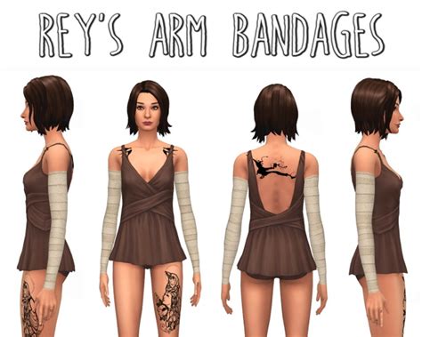 reys arm bandages  thatmaloriegirl sims  updates