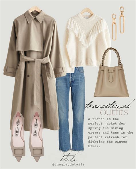 Transitional Winter To Spring Outfits The Gray Details