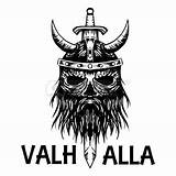 Valhala Valhalla Designlooter Horns sketch template