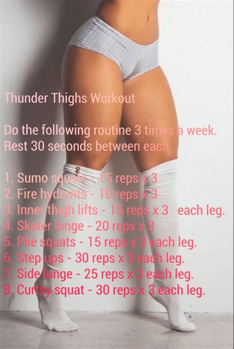 dietworkout bigger thigh workout thunder thigh workout body