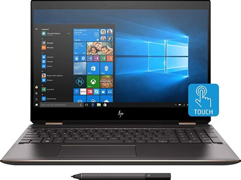 hp spectre       ultra hd touch screen laptop intel