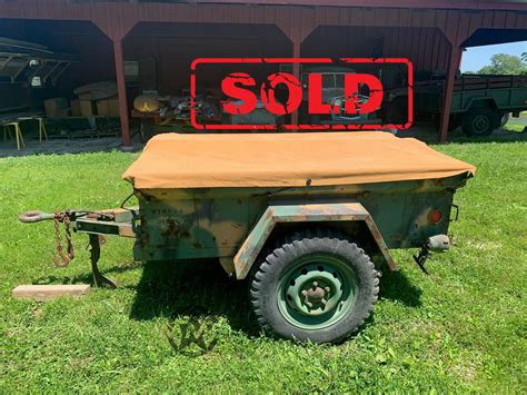 ton military trailer  midwest military equipment