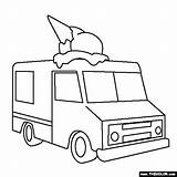 Ice Truck Cream Coloring Pages Clipart Man Online Sundae Thecolor Presentations Websites Reports Powerpoint Projects Use These sketch template