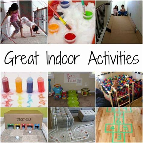 creative indoor activities   cold winter day page