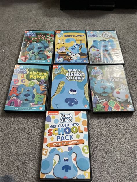 blues clues dvd lot grelly usa