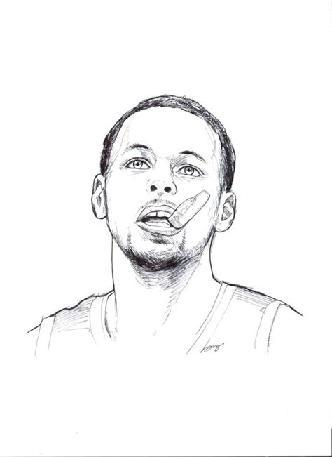 steph curry coloring sheet  open coloring pages images