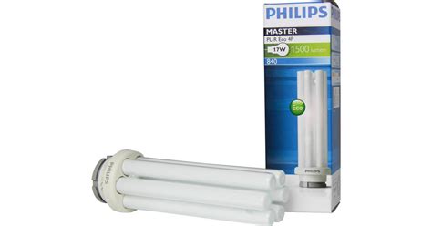 philips master pl r eco fluorescent lamp 17w gr14q 1 840
