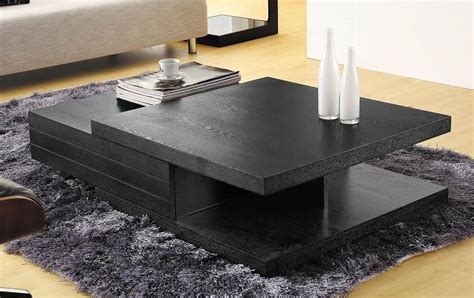 contemporary black multi layered coffee table tampa florida vcjm