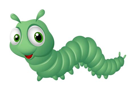 realistic caterpillar clip art
