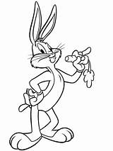Bunny Bugs Coloring Pages Lola Cartoon Bug Gangster Looney Printable Carrot Print Toons Drawing Drawn Tunes Color Colouring Supercoloring Disney sketch template