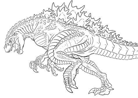 Godzilla Coloring Pages To Download And Print For Free