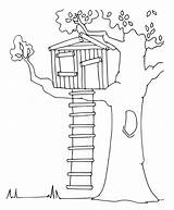 Tree House Coloring Simple Pages Climb Sheet Into Book Things Worksheet Arbor Adjectives Worship Anywhere Summer Do Summertime Spring Twistynoodle sketch template