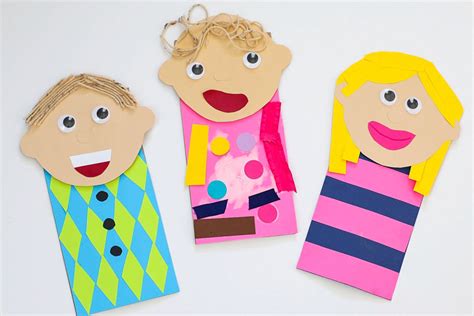 paper bag puppets  littles