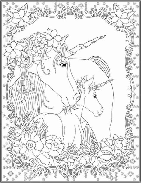 realistic unicorn coloring pages noredshots
