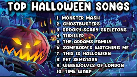 top halloween songs playlist  hour halloween playlist youtube