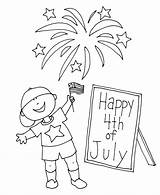 July Coloring 4th Pages Happy Color Fourth Fireworks Ecoloringpage Awesome Digi Stamps Dearie Dolls sketch template