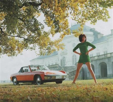 Porsche 914 And Girl Classic Cars And Women Color Pics Pinterest