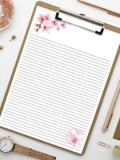 printable letter writing stationery