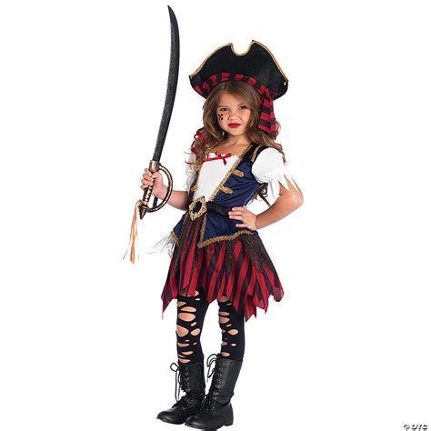 Girl S Caribbean Pirate Costume Oriental Trading