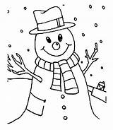 Coloring Snowman Winter Snowy Season Pages Smiling Mr Snow Printable Getcolorings Color Print Getdrawings sketch template