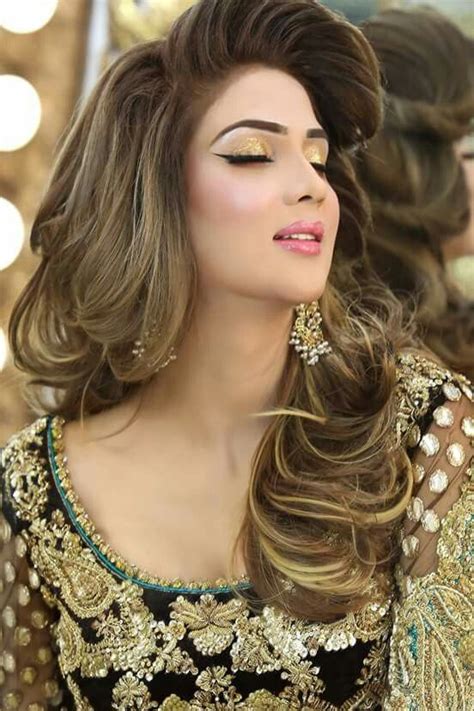 pin by asma 🌹 on makeup hair styles bride hairstyles pakistani