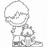 Cat Boy Coloring Pages sketch template