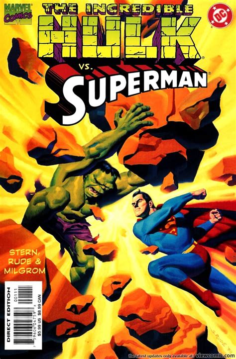Incredible Hulk And Superman Viewcomic Reading Comics