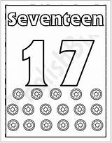 17 Number Coloring Kids Englishbix Math sketch template