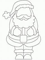 Santa Template Claus Coloring Popular Colouring Pages Coloringhome sketch template