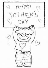 Coloring Printable Pages Kids Fathers Father Happy Sheets Grandpa Cute Color Colouring Template Dad Print Proverbs Toddlers Some Check Potatoes sketch template