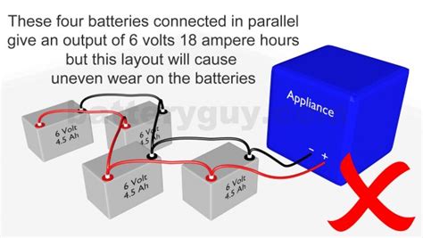 building  battery bank  amp hours batteries batteryguycom knowledge base