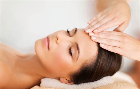 royalty  facial massage pictures images  stock  istock
