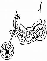 Coloring Harley Motorcycle Pages Davidson Otomotive sketch template