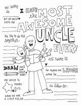 Uncles Aunt Skiptomylou Aunts sketch template