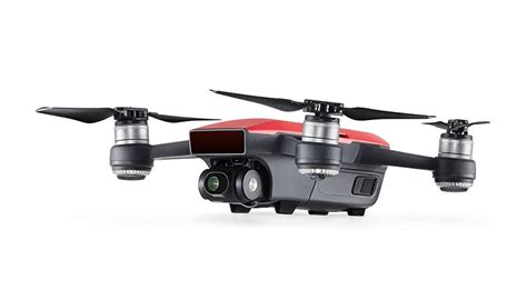 mini drone dji spark red rosso videocamera mp full hd  super droni