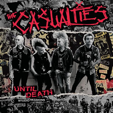 casualties  death studio sessions cd cleopatra records