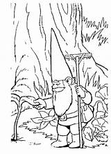 Gnome Coloring Pages David Garden Getcolorings Popular Checking sketch template